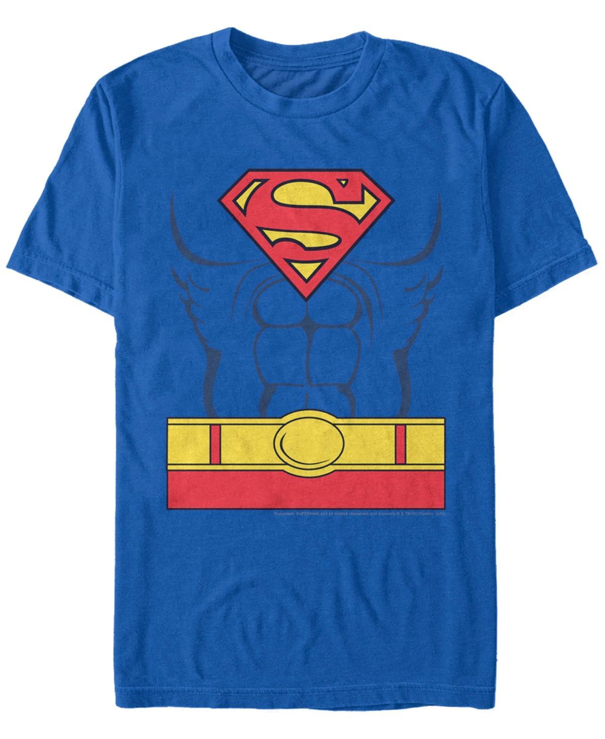 Fifth Sun Dc Mens Superman Costume Short Sleeve T-Shirt Product Image