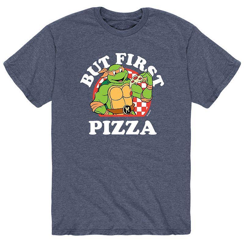 Mens Teenage Mutant Ninja Turtles First Pizza T-shirt Product Image