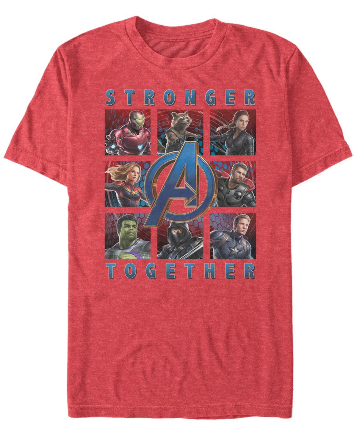 Marvel Mens Avengers Endgame Stronger Together Boxes, Short Sleeve T-shirt Product Image