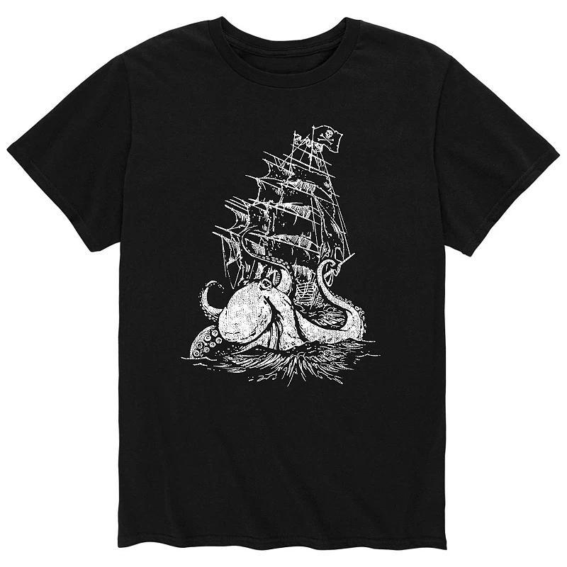 Mens Kraken Ship Tee Product Image