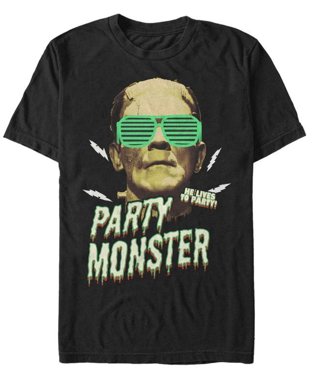 Universal Monsters Mens Frankenstein Party Monster Short Sleeve T-Shirt Product Image