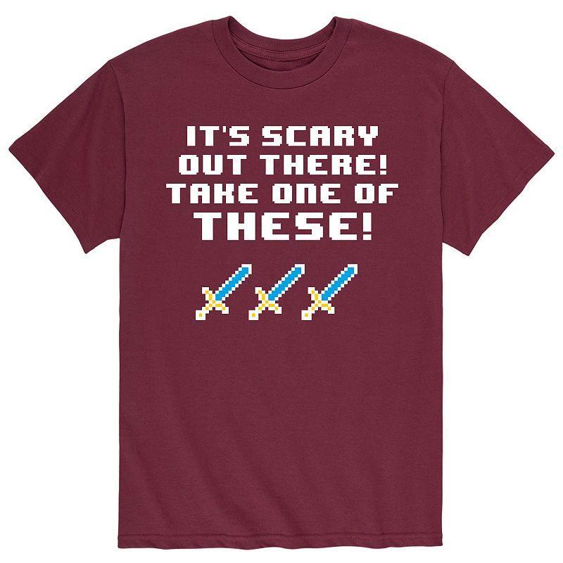 Mens Its Scary Out There Tee Product Image