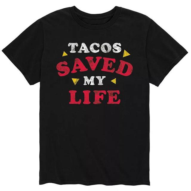 Mens Tacos Saved My Life Tee Product Image