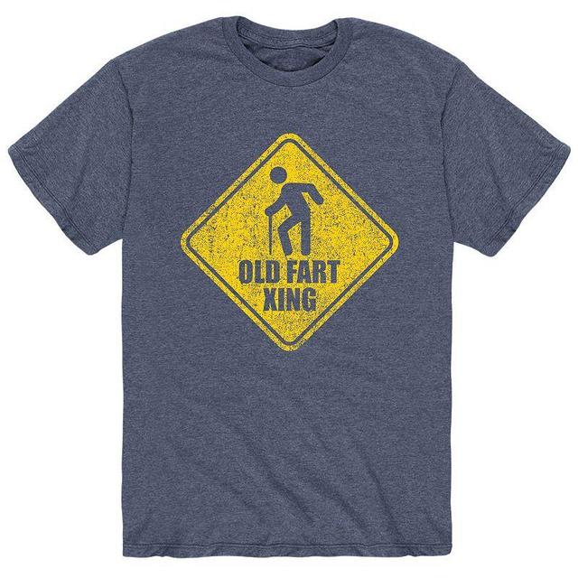 Mens Old Guy Crossing Tee Product Image