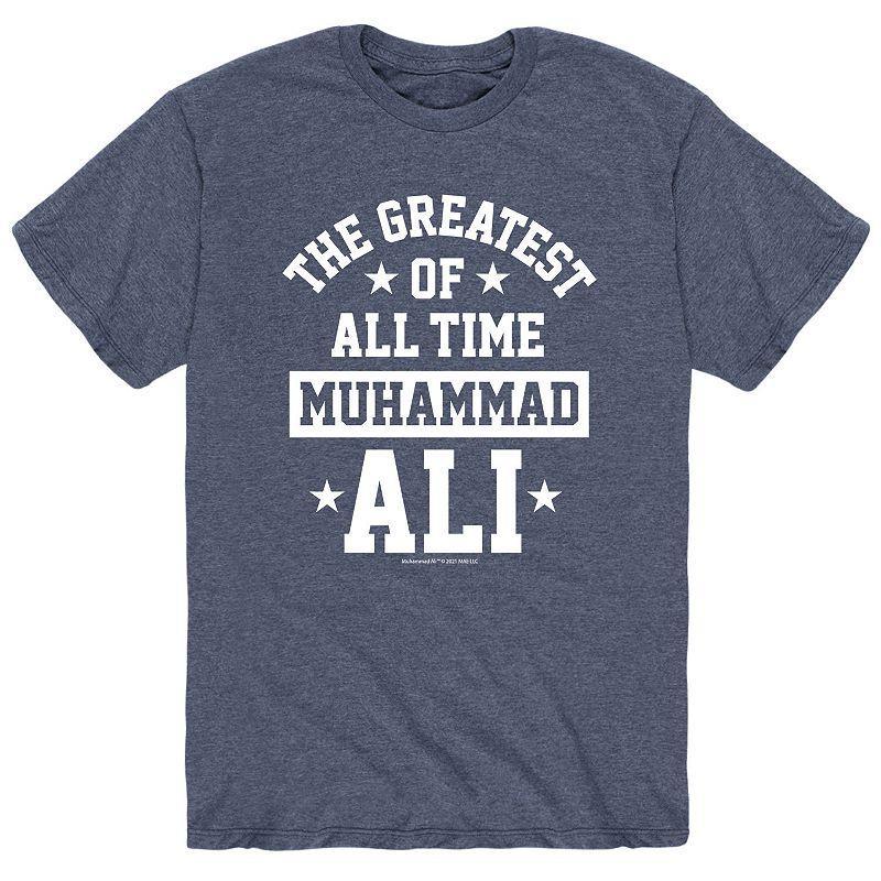 Mens Muhammad Ali Greatest Tee Med Blue Product Image