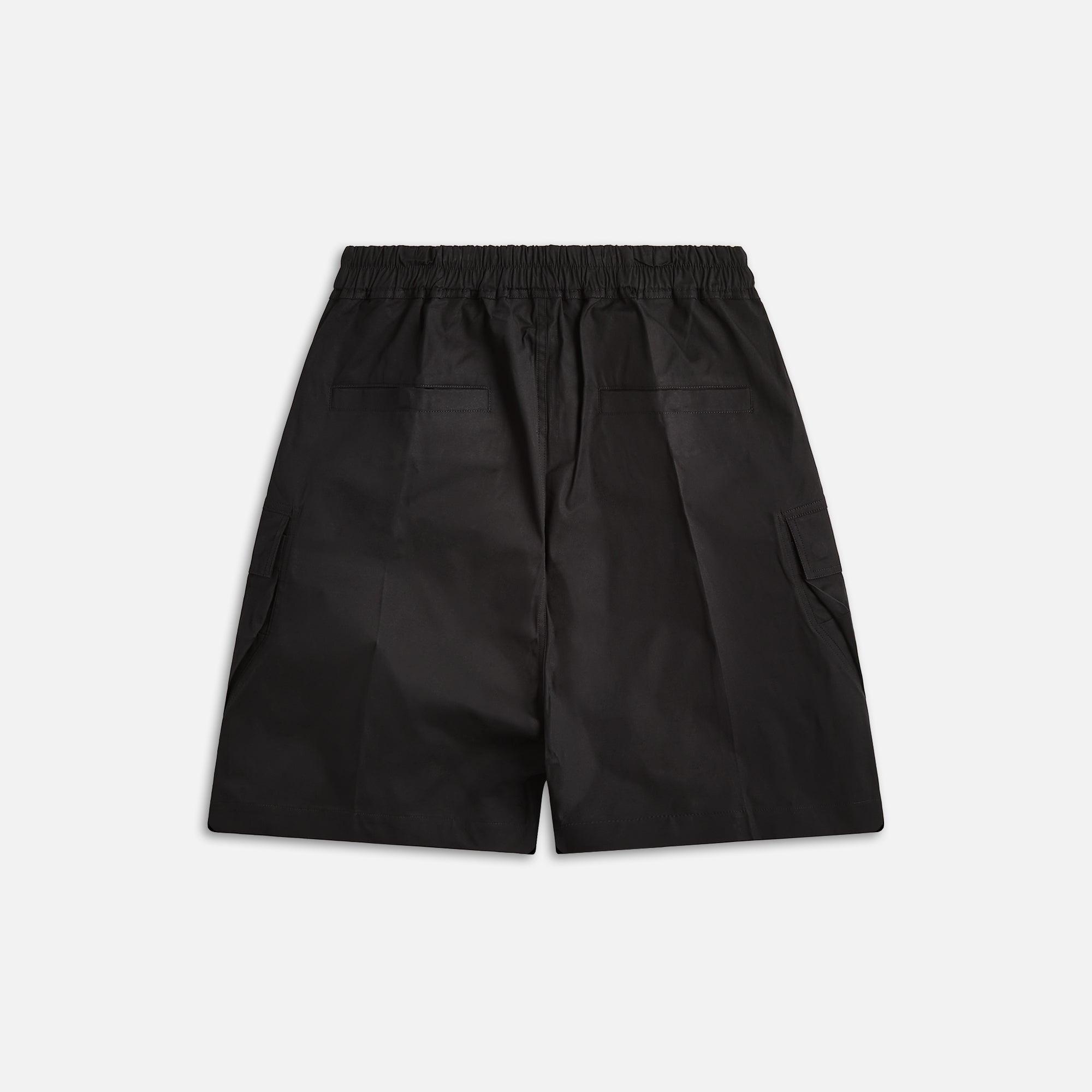 Rick Owens Cargobela Short - Black Male Product Image