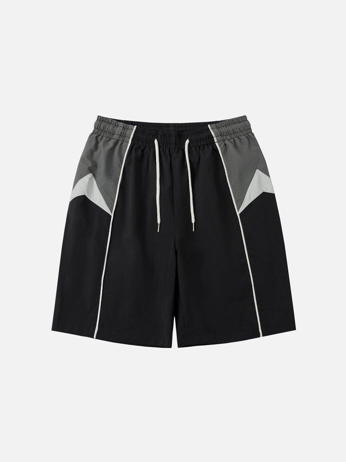 Aelfric Eden Color Blocking Athleisure Shorts Product Image