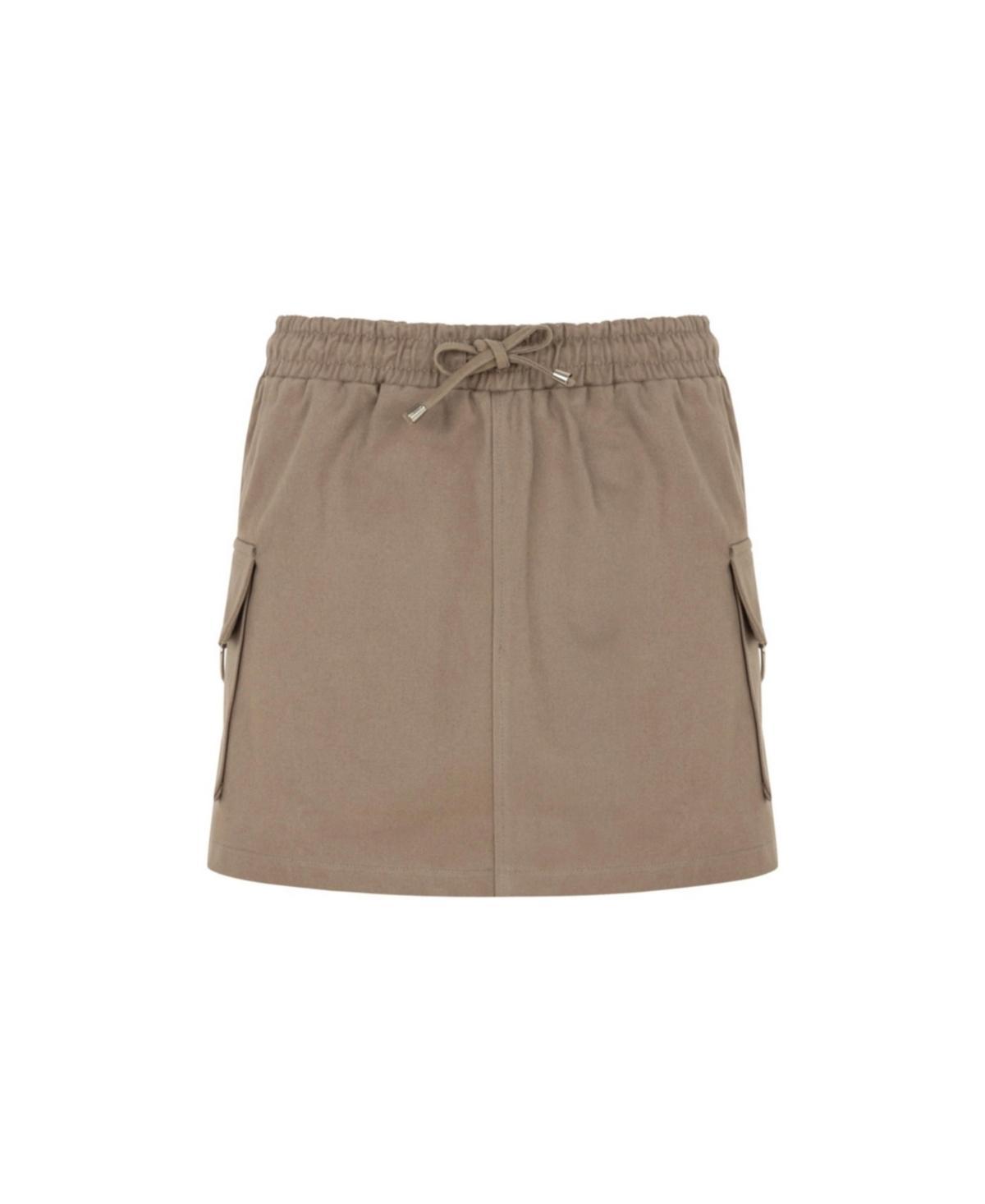 Womens Mini Skirt with Pockets Product Image