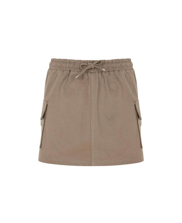 Womens Mini Skirt with Pockets Product Image