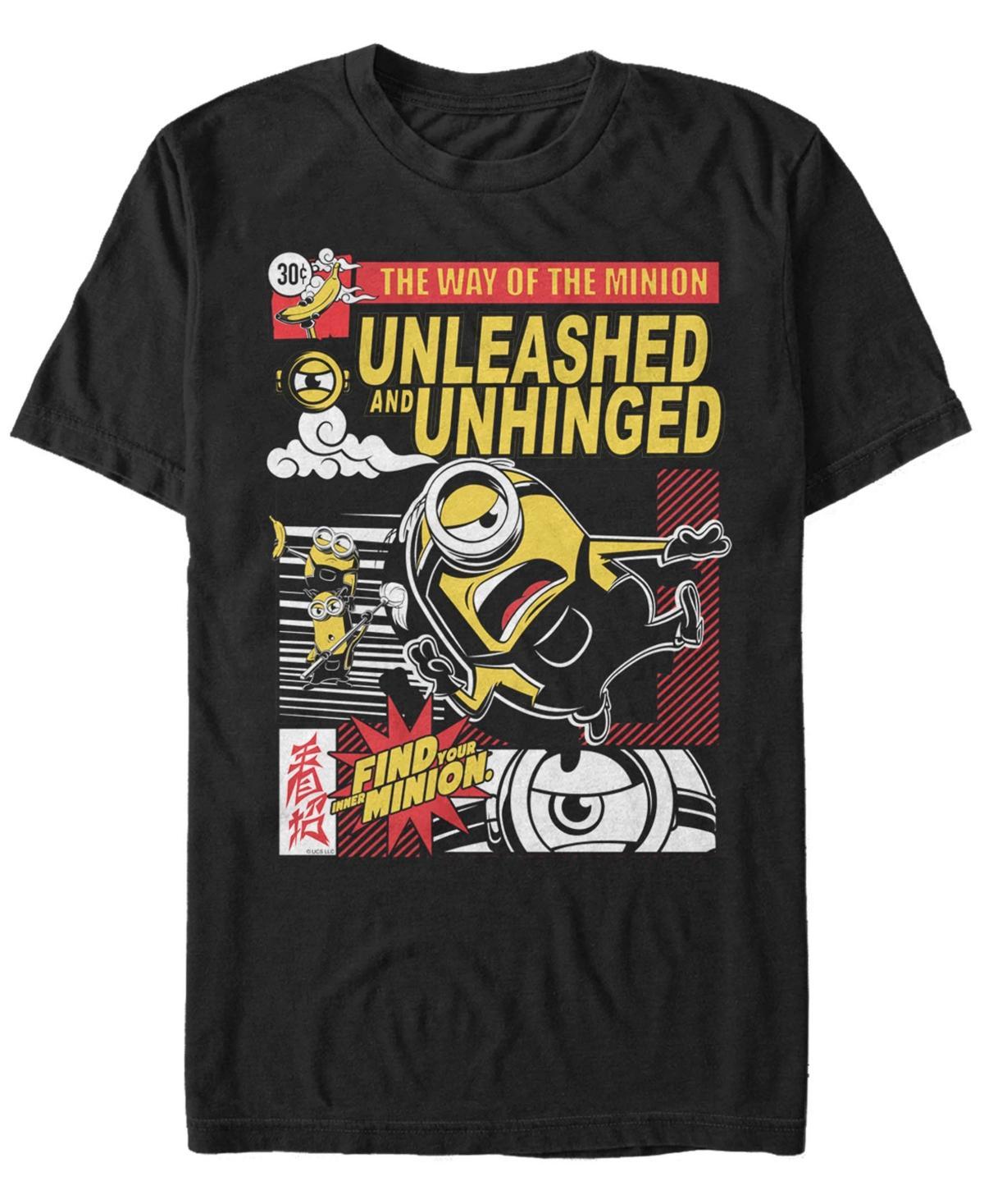 Mens Minions 2 Unleashed And Unhinged Comic Cover Tee Product Image