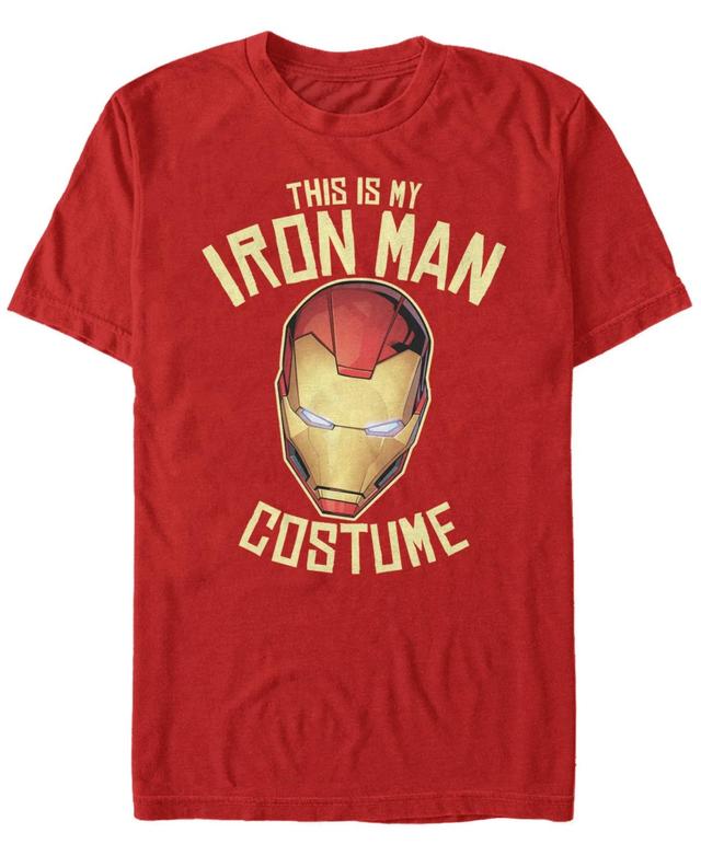 Marvel Mens Avengers Iron Man Halloween Costume Short Sleeve T-Shirt Product Image