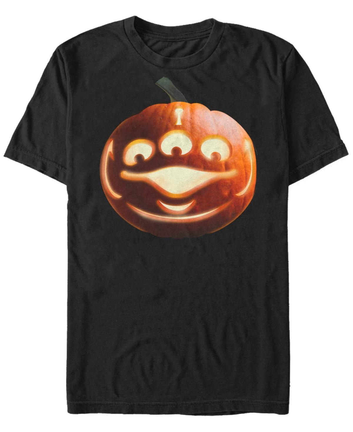 Mens Toy Story Alien Face Pumpkin Carving Tee Product Image