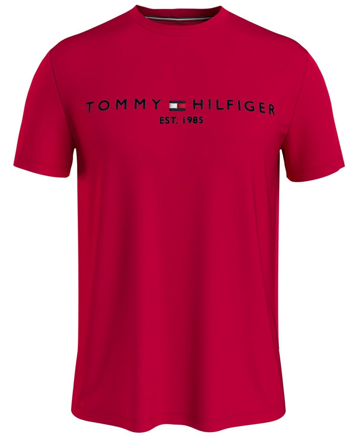 Tommy Hilfiger Men's Embroidered Tommy Logo T-Shirt Product Image