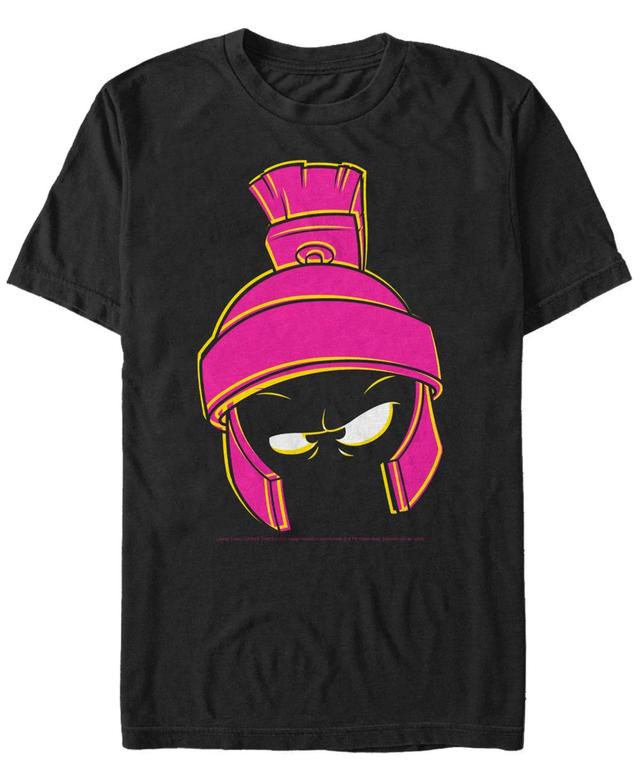 Mens Looney Tunes Marvin The Martian Disgruntled Head Shot Graphic Tee Product Image