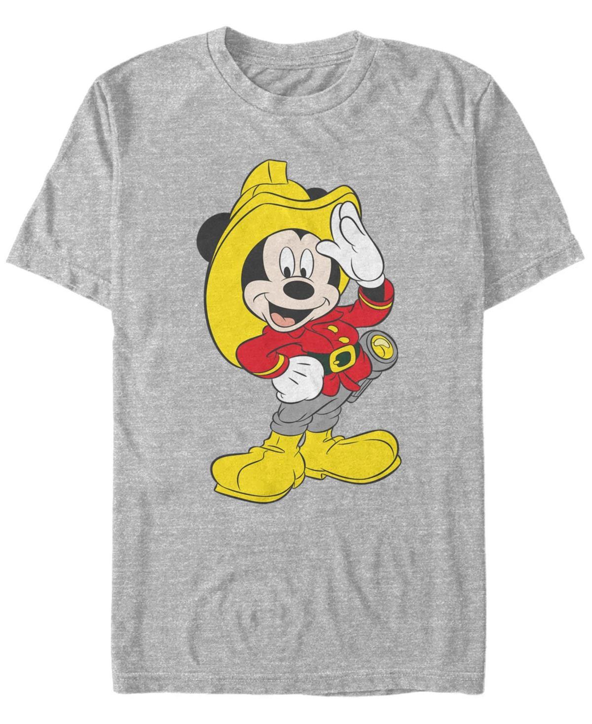 Mens Disney Mickey Mouse Firefighter Outfit Tee Product Image