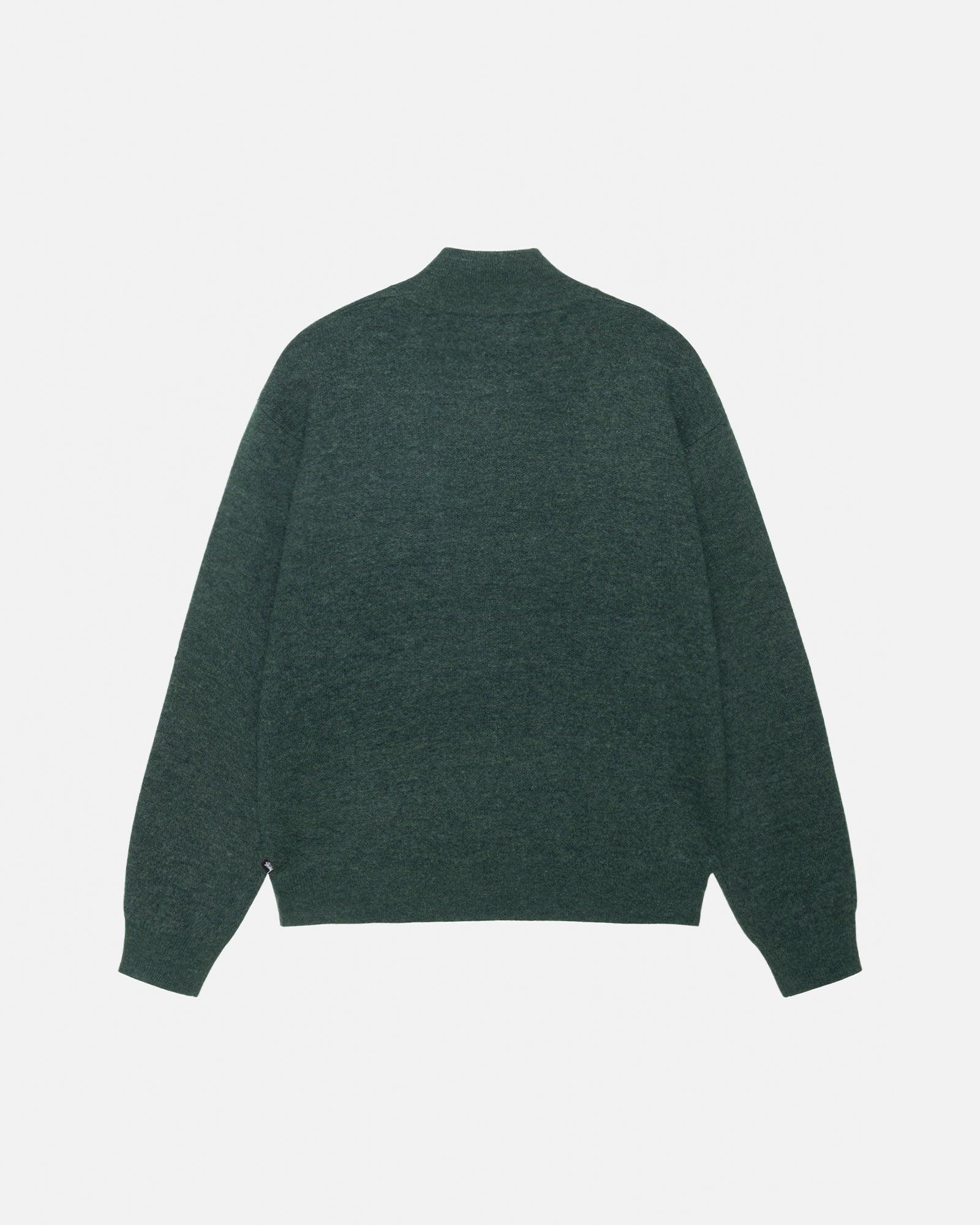 HALF ZIP MOCK NECK SWEATER Male Product Image