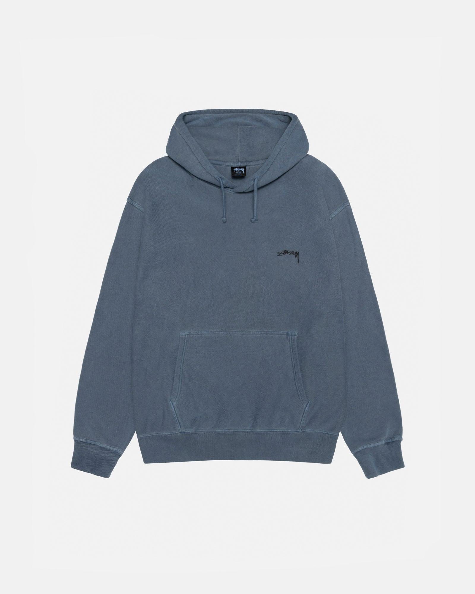 SMOOTH STOCK HOODIE PIGMENT DYED Male Product Image