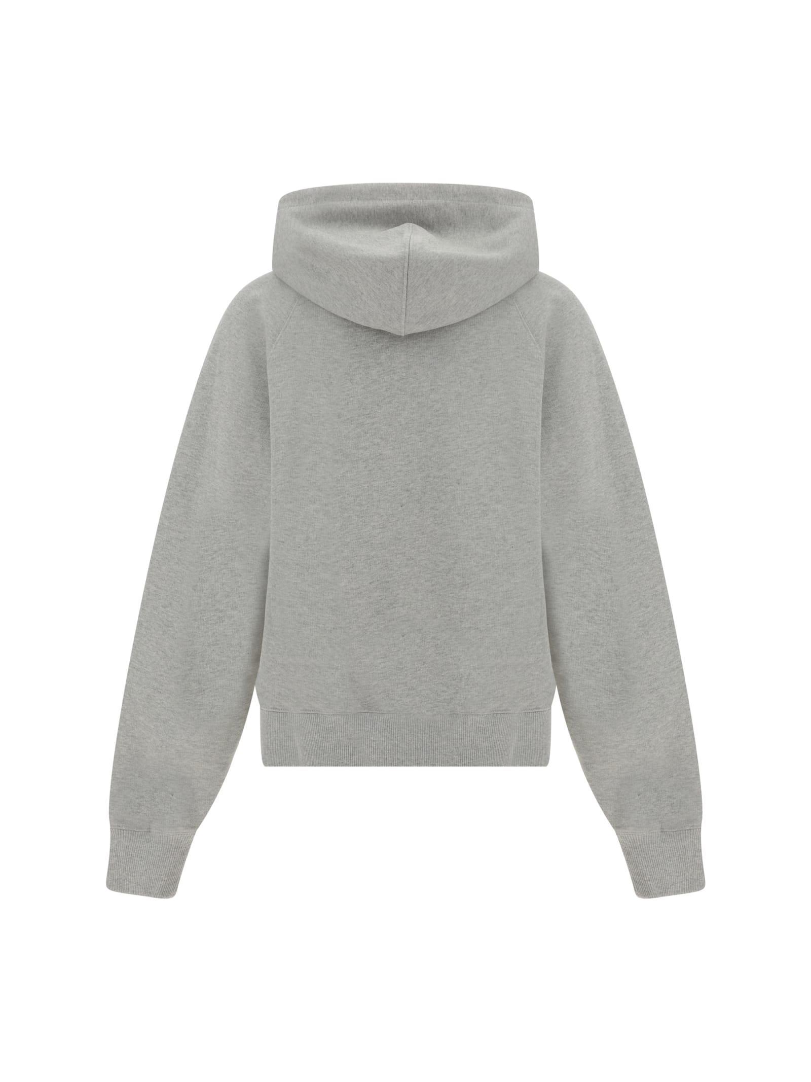 Ami Paris Sweatshirts In Heather Ash Grey Product Image