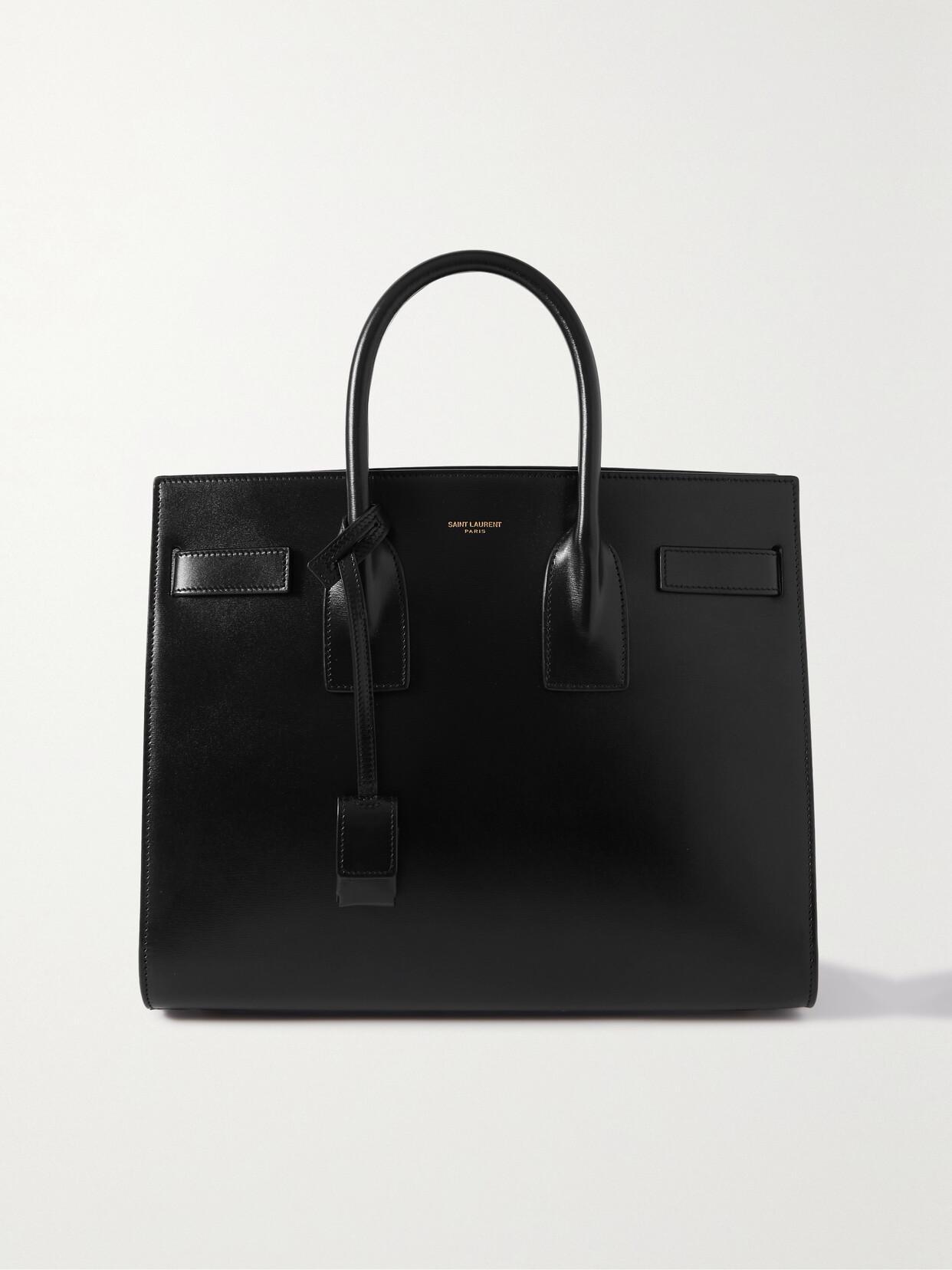 SAINT LAURENT Sac De Jour Small Leather Tote In Black Product Image