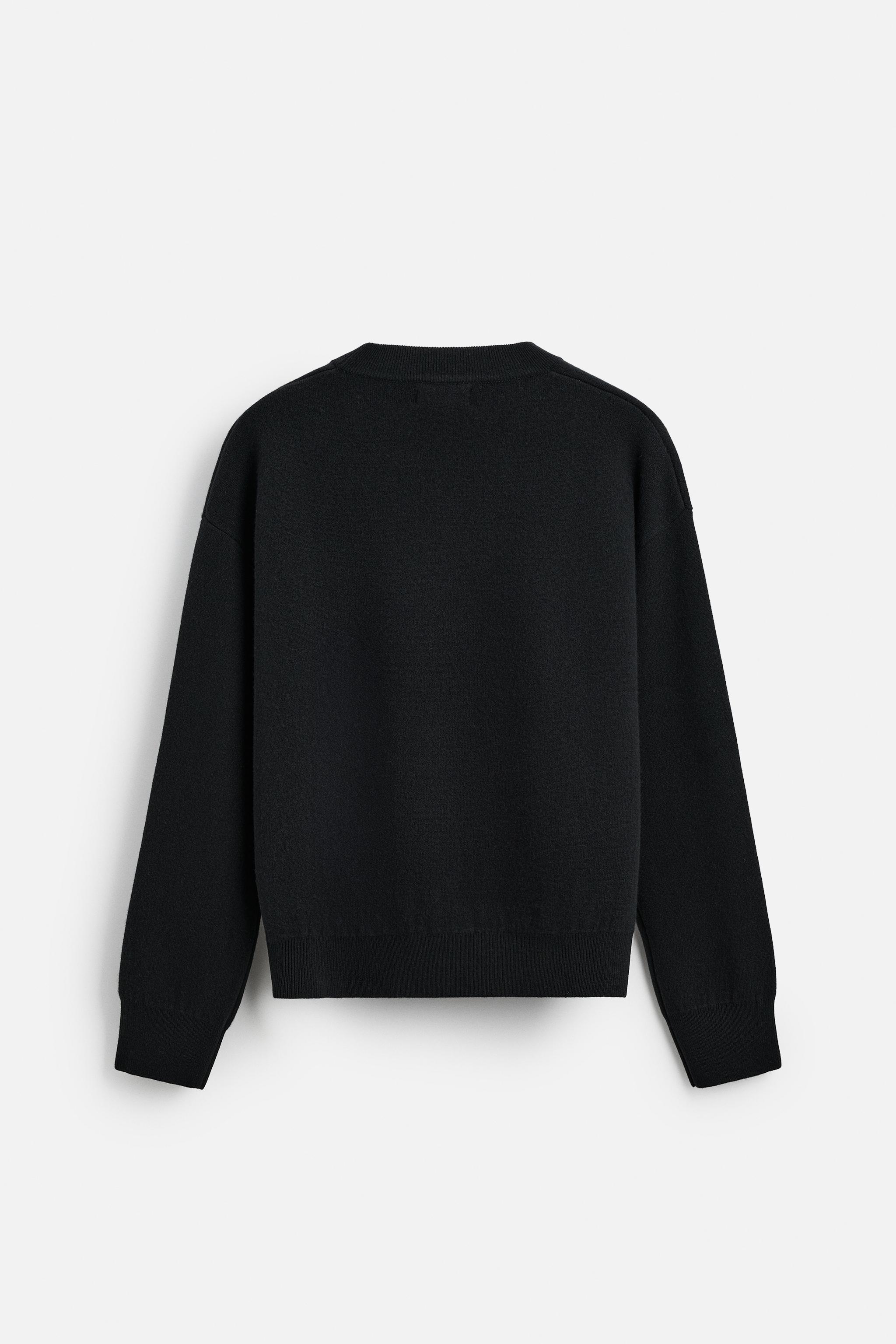 WOOL BLEND DENSE SWEATER Product Image