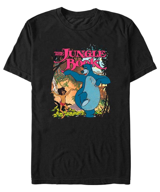 Fifth Sun Mens Jungle Book Friends Dance Short Sleeve T-shirt Product Image