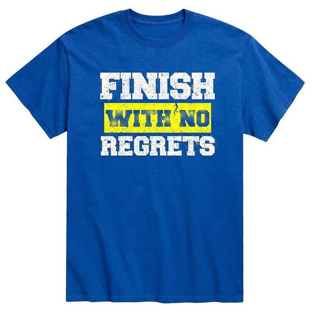 Mens Finish With No Regrets Graphic Tee Product Image