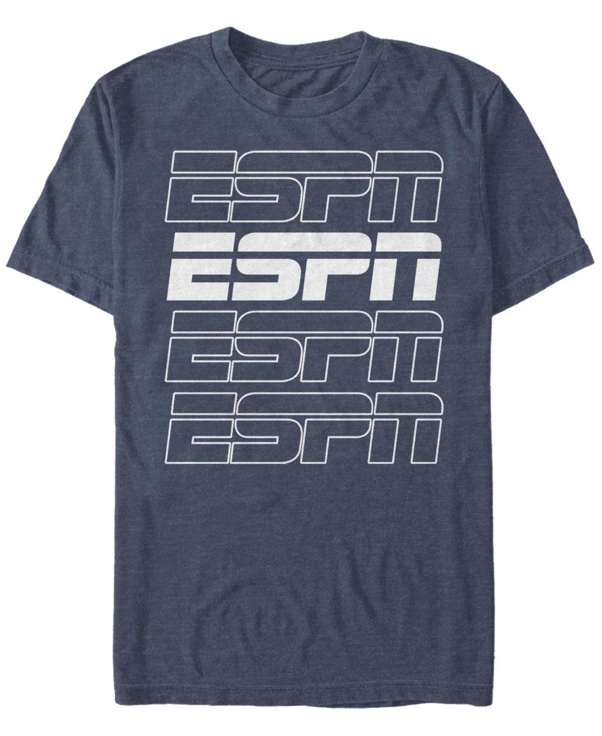 Fifth Sun Mens Stroke Stack Espn Short Sleeve Crew T-shirt Product Image