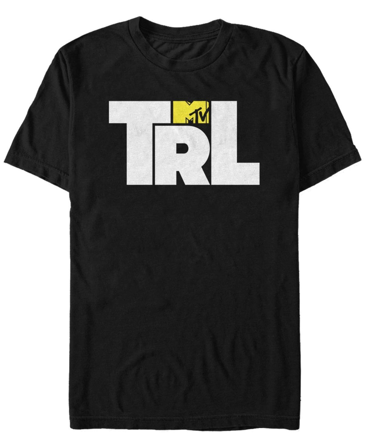 Mens MTV TRL Bold Logo Tee Black Product Image