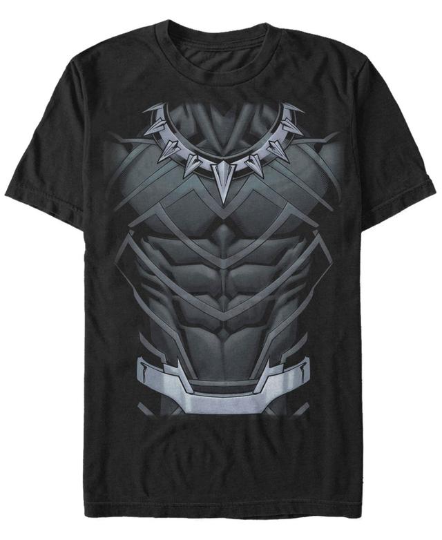 Marvel Mens Black Panther Suit Costume Short Sleeve T-Shirt Product Image