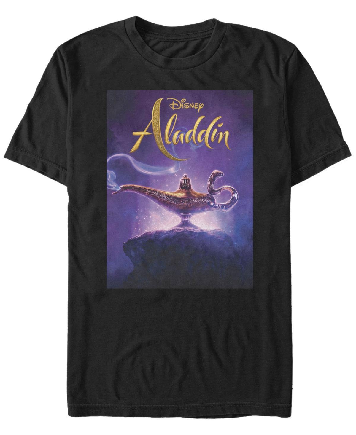 Disney Mens Aladdin Live Action Short Release Date Poster Sleeve T-Shirt Product Image