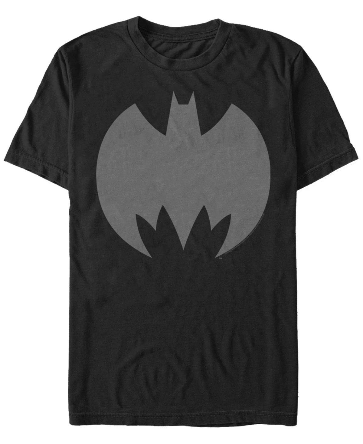 Mens Batman Water Print Logo Graphic Tee Grey Heather Product Image