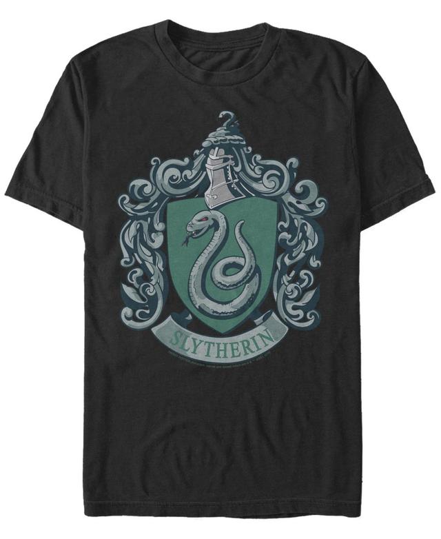 Fifth Sun Mens Slytherin Crest Short Sleeve Crew T-shirt Product Image