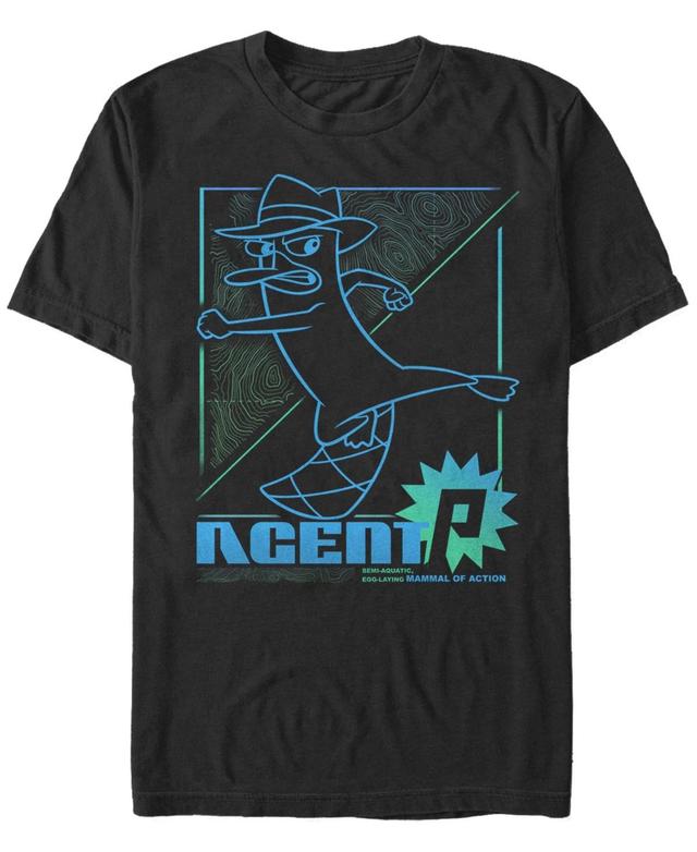 Fifth Sun Mens Phineas and Ferb Mammal of Action Short Sleeve T-shirt Product Image