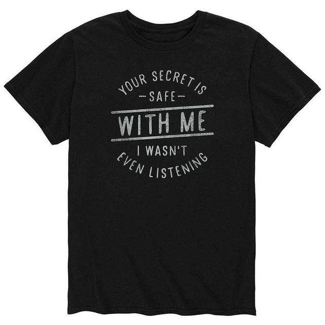 Mens Secret Safe With Me Tee Product Image