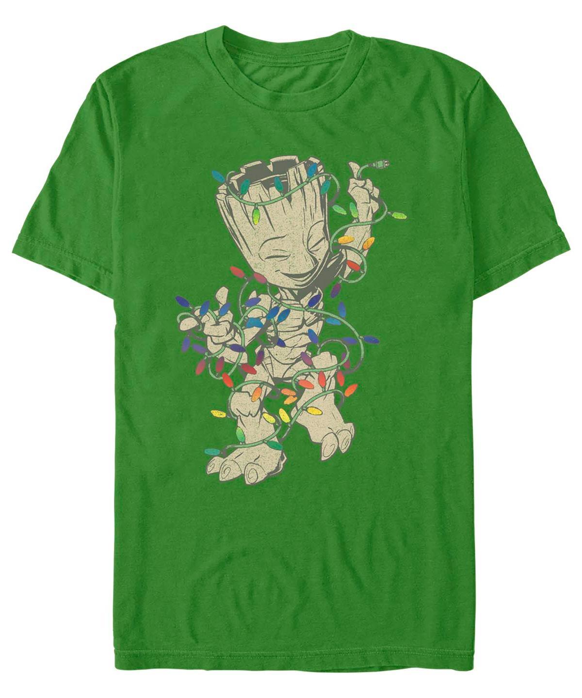 Mens Marvel Guardians Of The Galaxy Groot Christmas Dance Graphic Tee Product Image