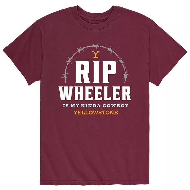 Mens Yellowstone Rip Wheeler Is My Kinda Cowboy Tee Product Image