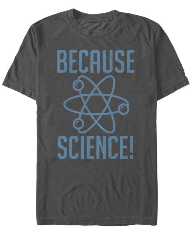 Mens Because Science Atom Graphic Tee Grey Product Image