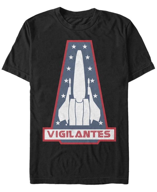 Mens Battlestar Galactica Vigilantes Badge Tee Product Image