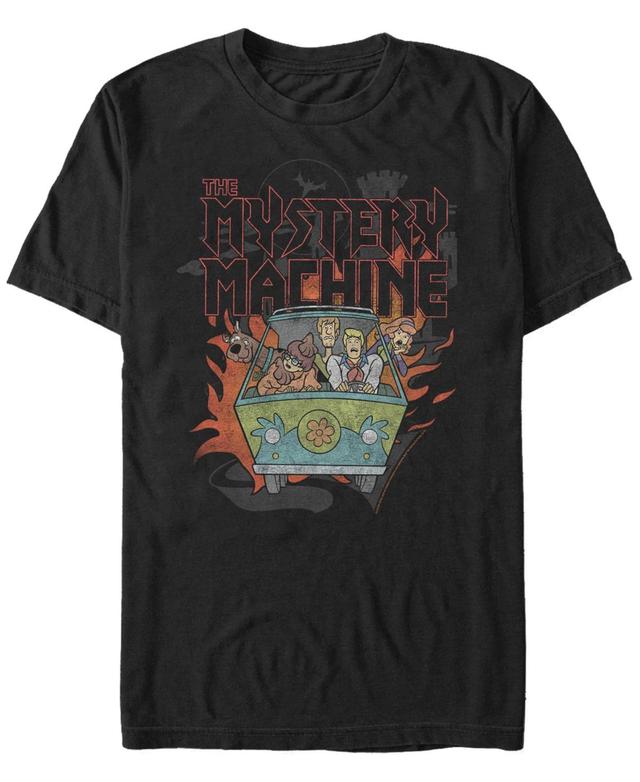 Fifth Sun Scooby-Doo Mens Metal Mystery Machine Short Sleeve T-Shirt Product Image