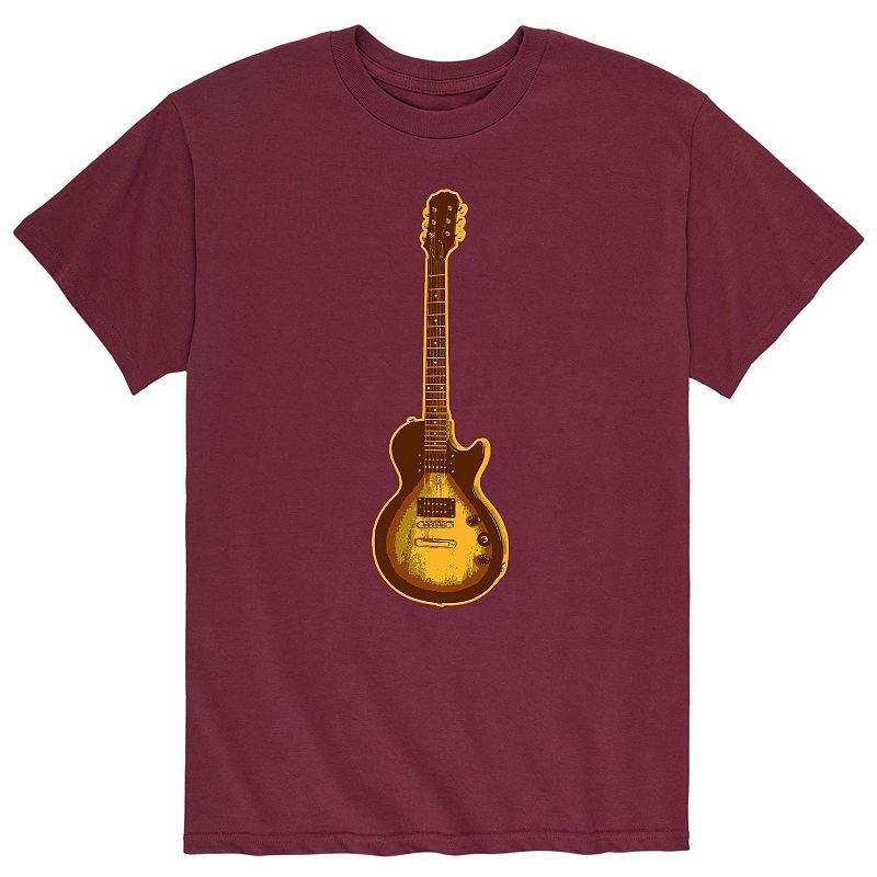 Mens Gibson Style Guitar Tee Product Image