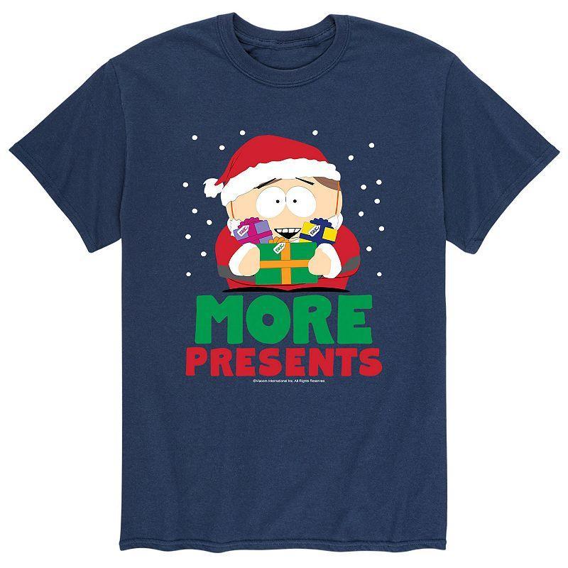 Mens South Park More Presents Tee Blue Product Image