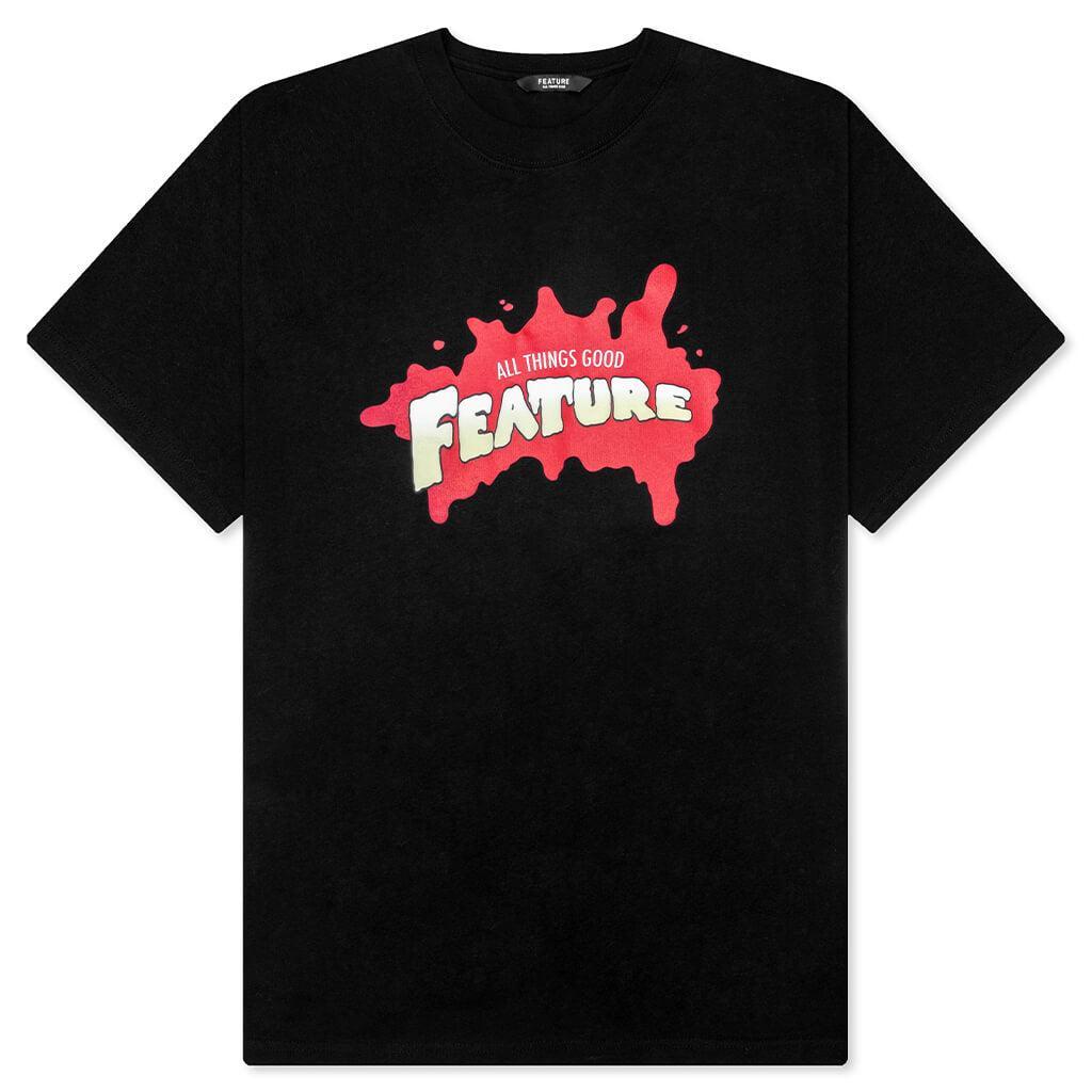 Splatter Tee - Black Male Product Image