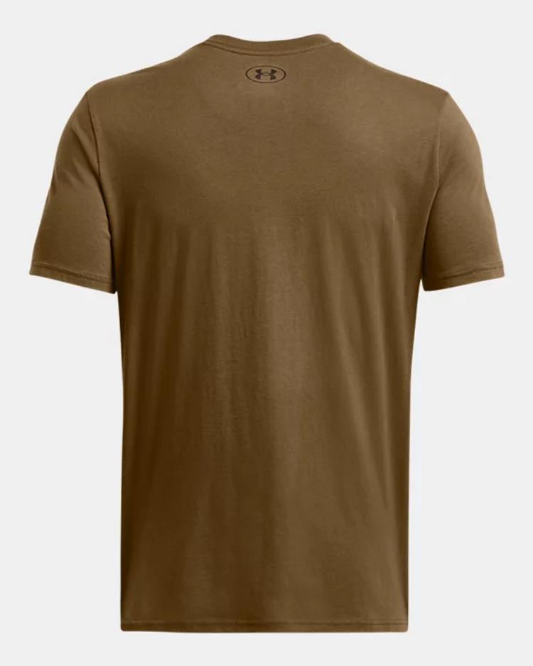 Under Armour® Men's S/S Antler Logo T-Shirt Coyote Brown Product Image