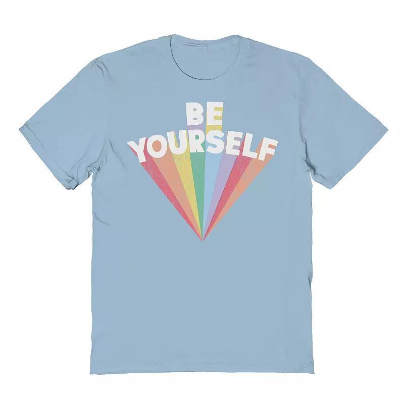 Mens COLAB89 by Threadless Be Yourself 2 Pride Graphic Tee Product Image