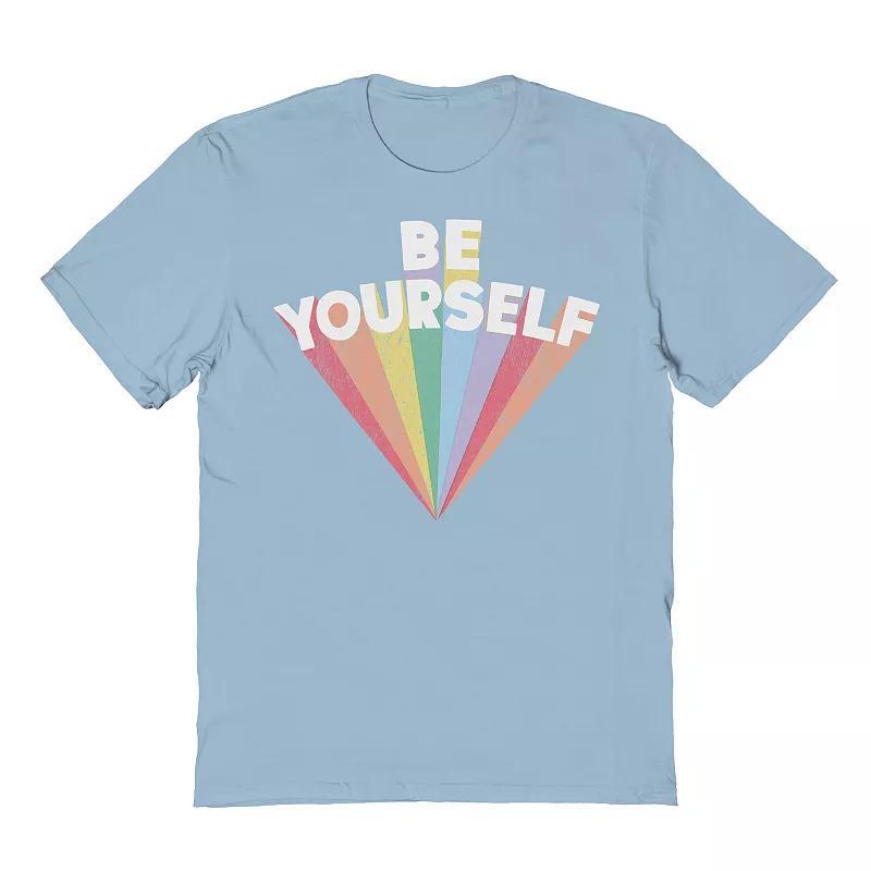 Mens COLAB89 by Threadless Be Yourself 2 Pride Graphic Tee Product Image