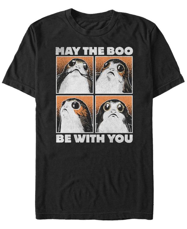 Mens Star Wars May The Boo Be With You Porg Tee Product Image