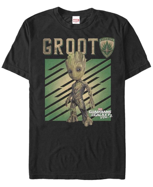 Fifth Sun Mens Groot Tree Short Sleeve Crew T-shirt Product Image