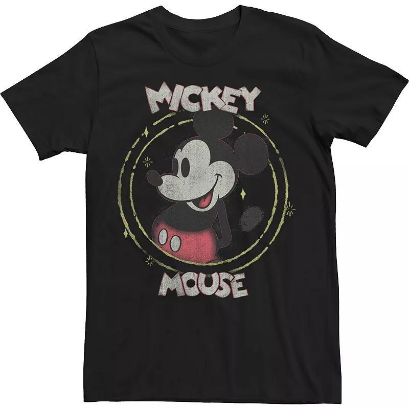 Fifth Sun Mens Happy Mickey Short Sleeve Crew T-shirt Product Image