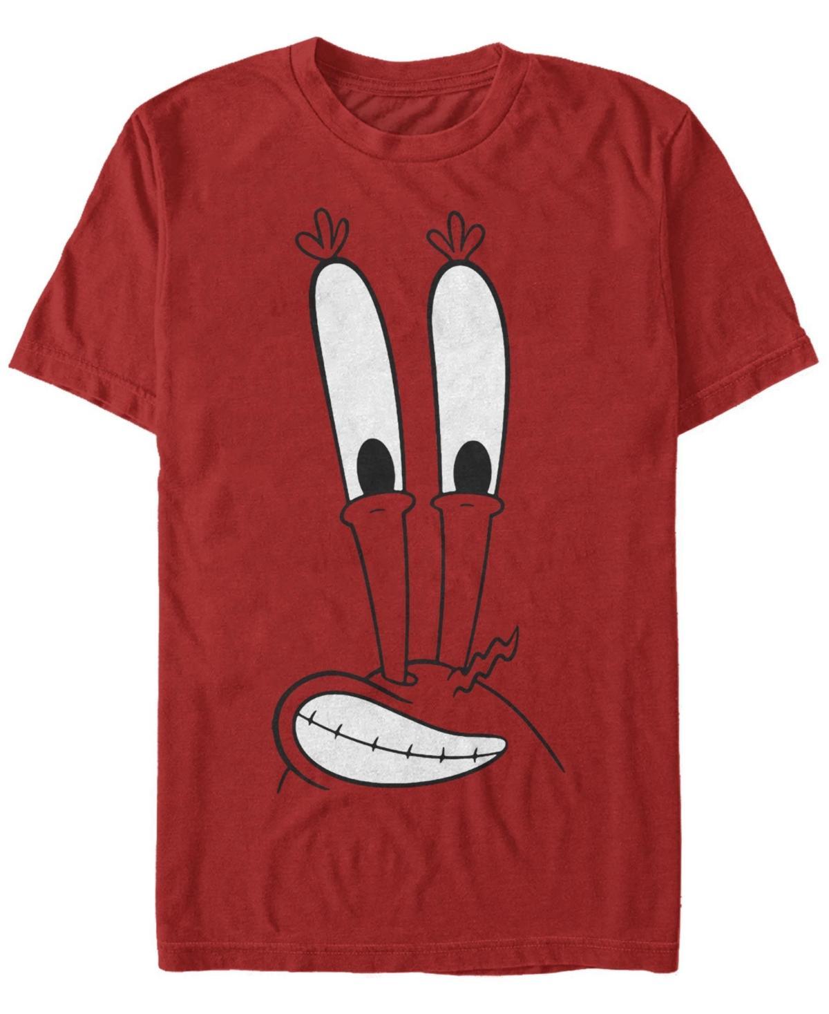 Mens Nickelodeon SpongeBob SquarePants Mr. Krabs Big Face Tee Product Image