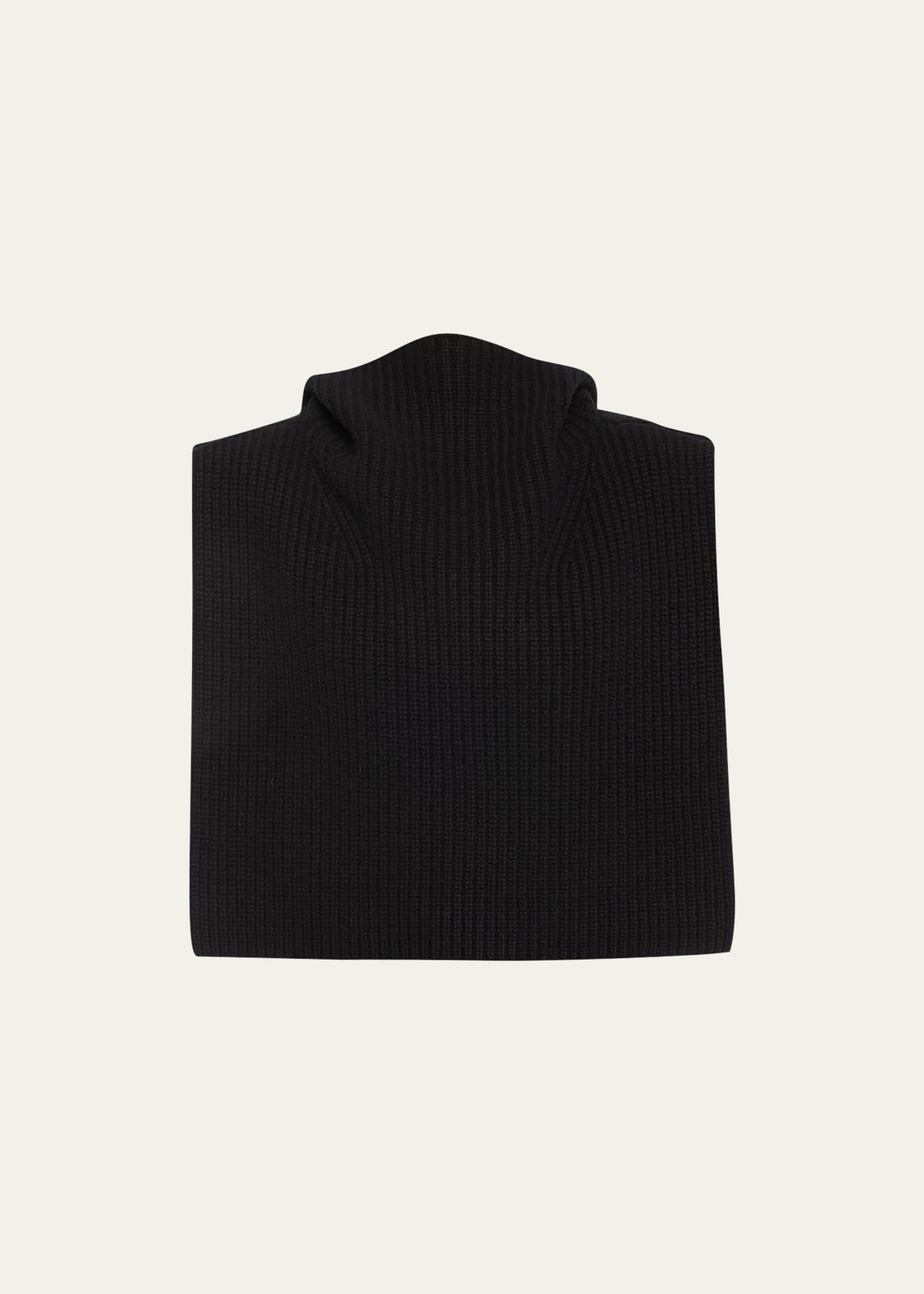 Totme Rib Wool & Cashmere Hooded Bib Product Image